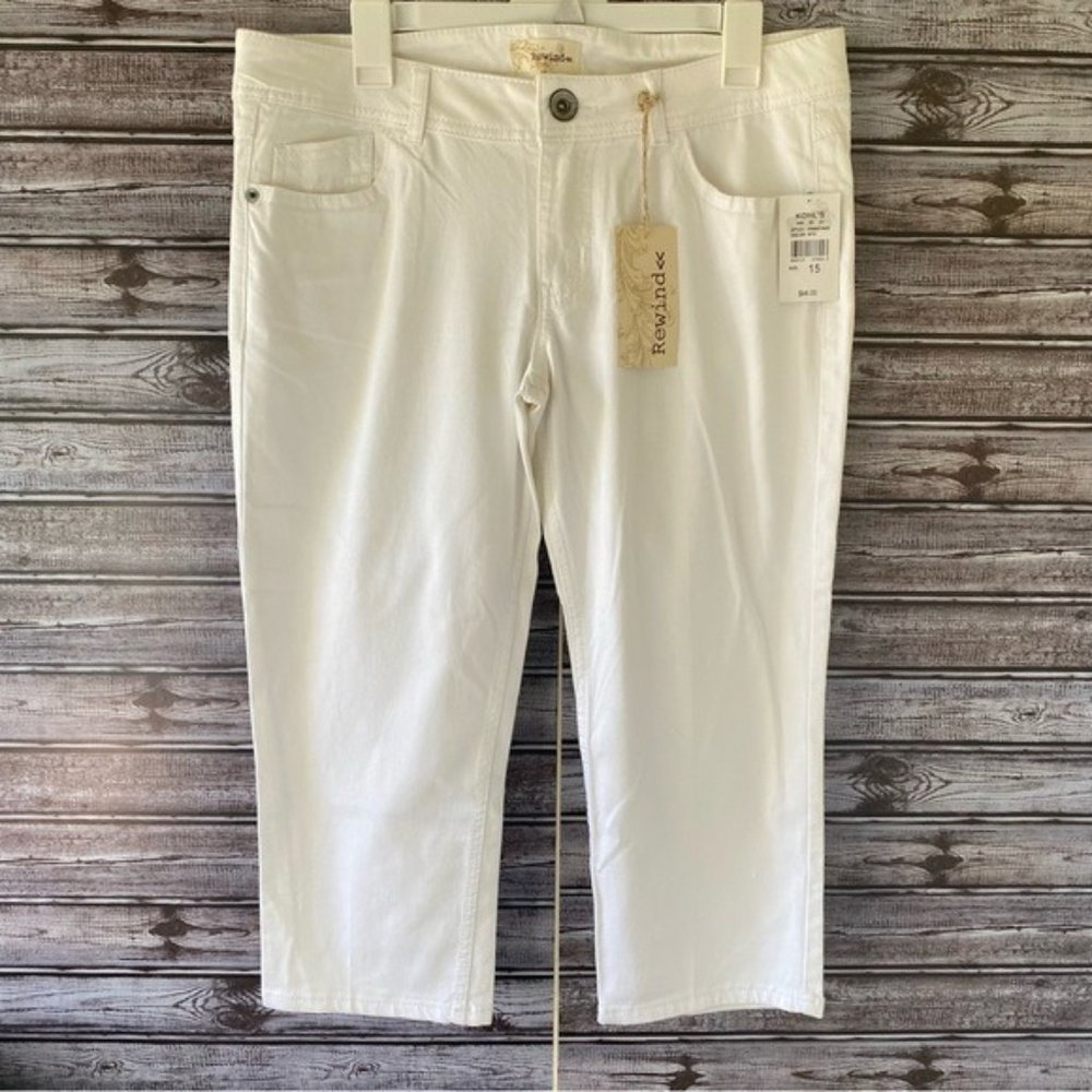 NWT Rewind Cropped‎ Pants/Jeans Size 15